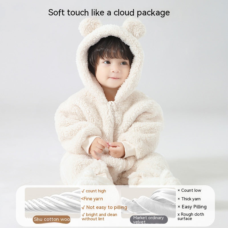 Baby Overall 100% Lammwolle