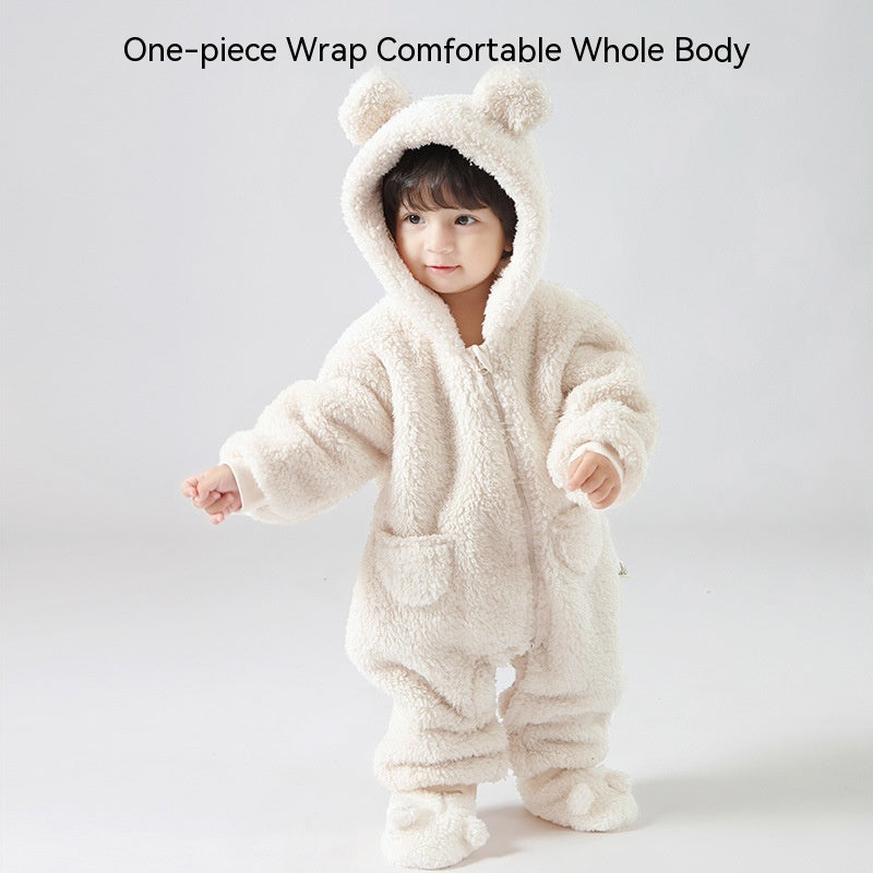 Baby Overall 100% Lammwolle